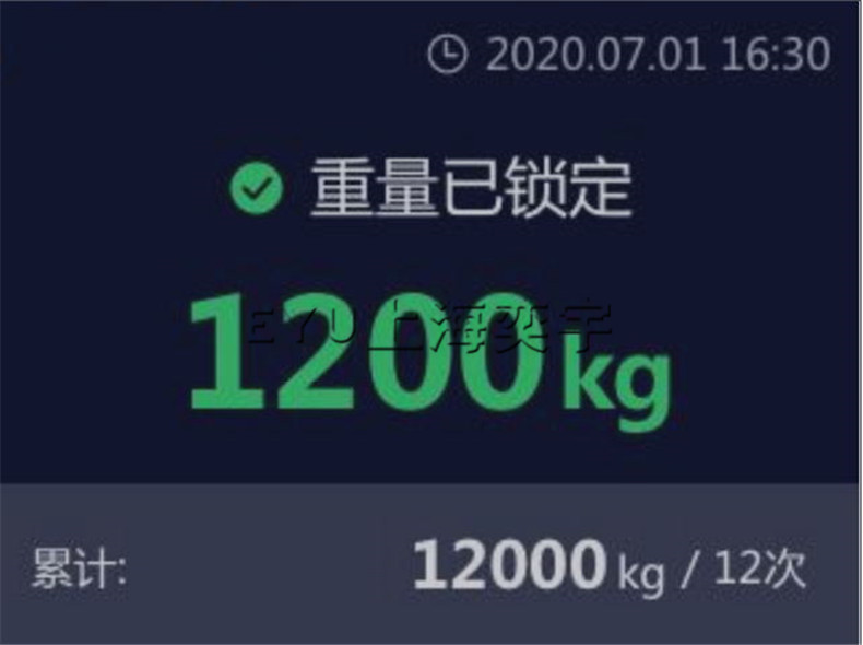 帶打印機(jī)動(dòng)叉車秤