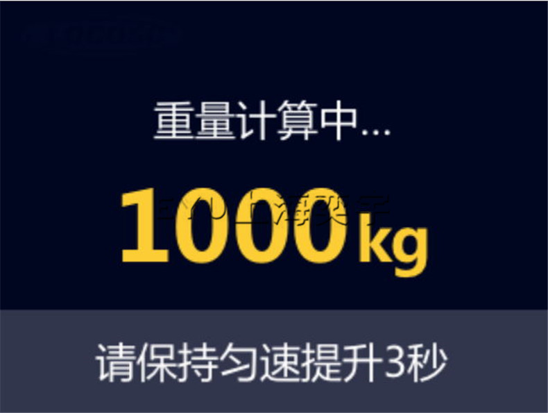 帶打印機(jī)動(dòng)叉車秤